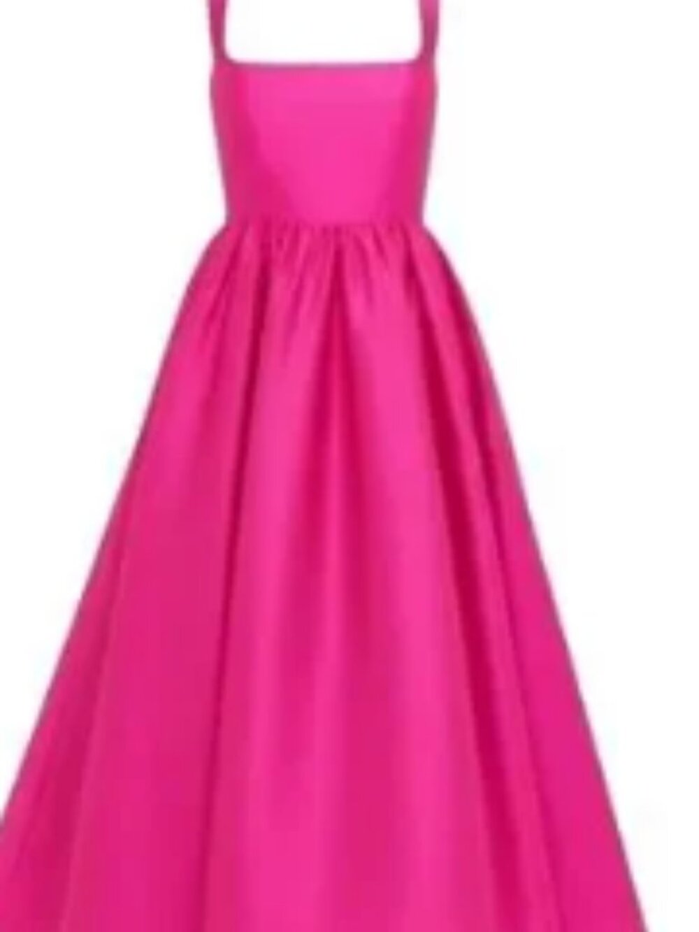 UCKERNUCK Esme Dupioni dress. Hot pink. Medium